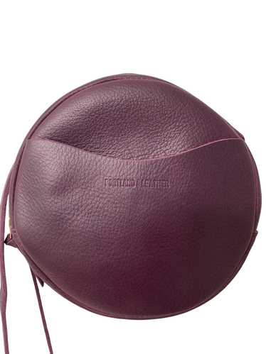 Portland Leather Circle Crossbody - image 1