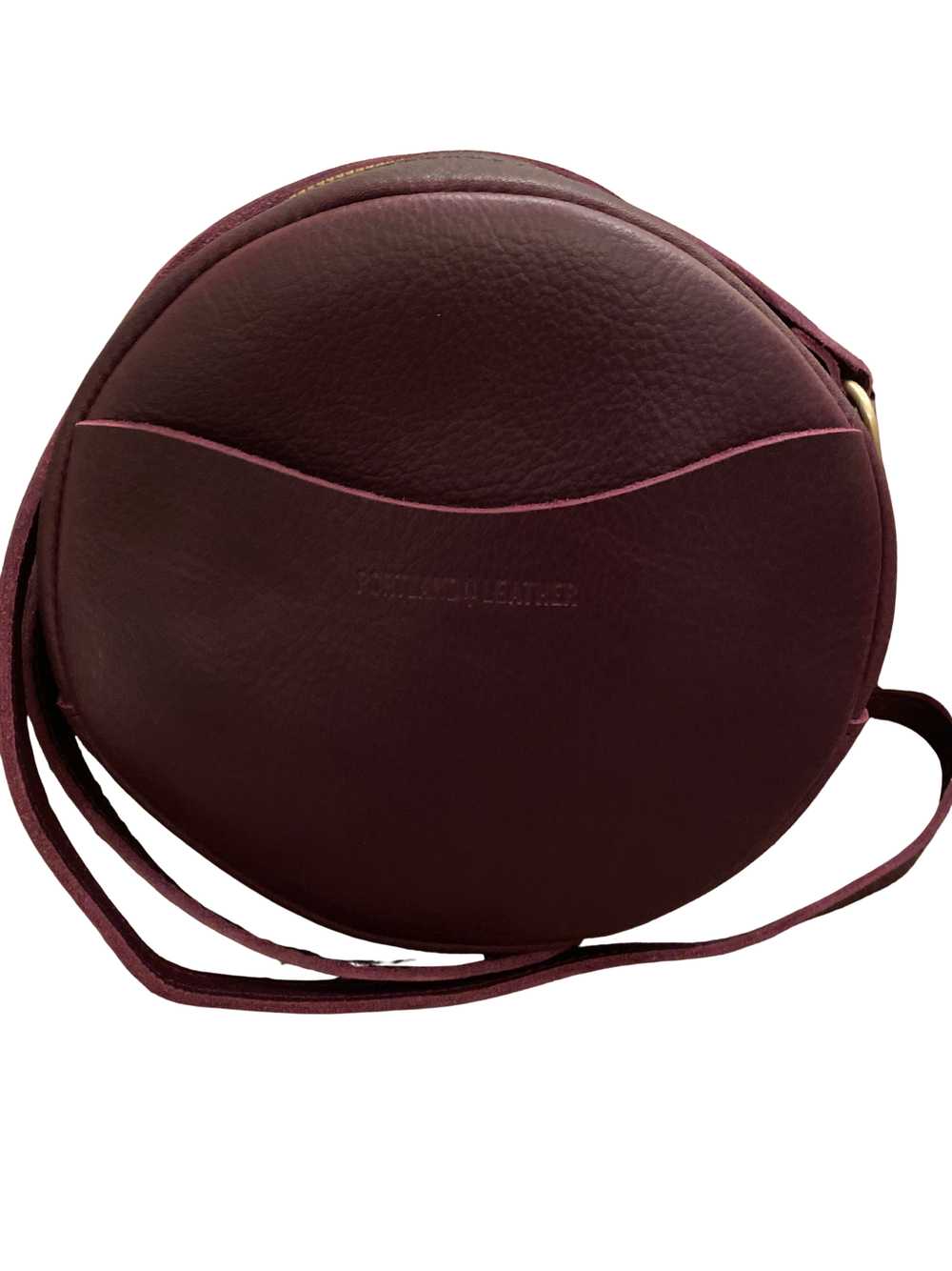 Portland Leather Circle Crossbody - image 3