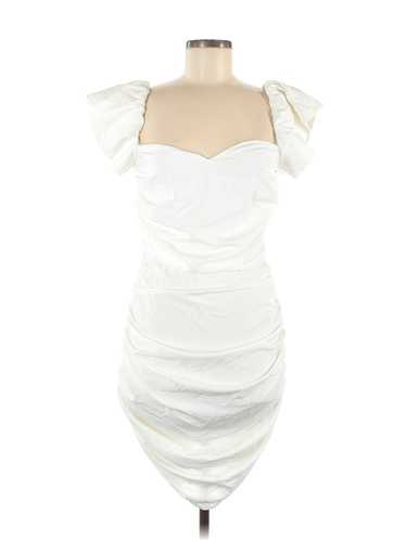 PrettyLittleThing Women White Cocktail Dress 8