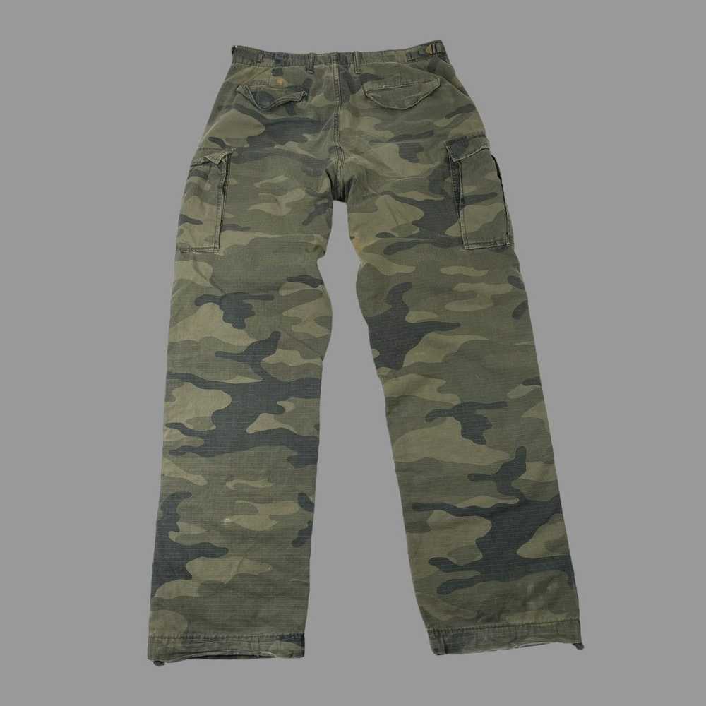 Gap × Vintage Vintage 90s gap camo cargo pants - image 2