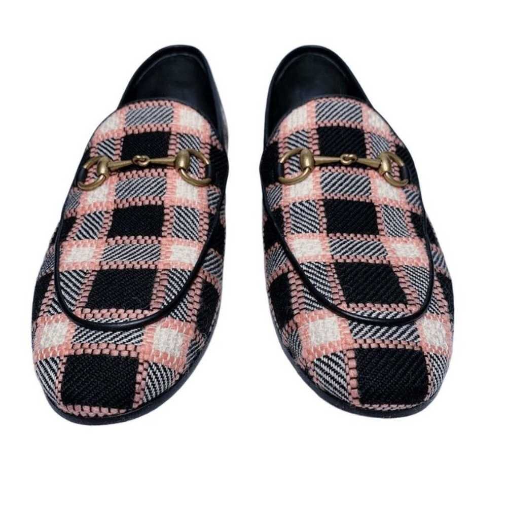 Gucci Princetown tweed flats - image 3