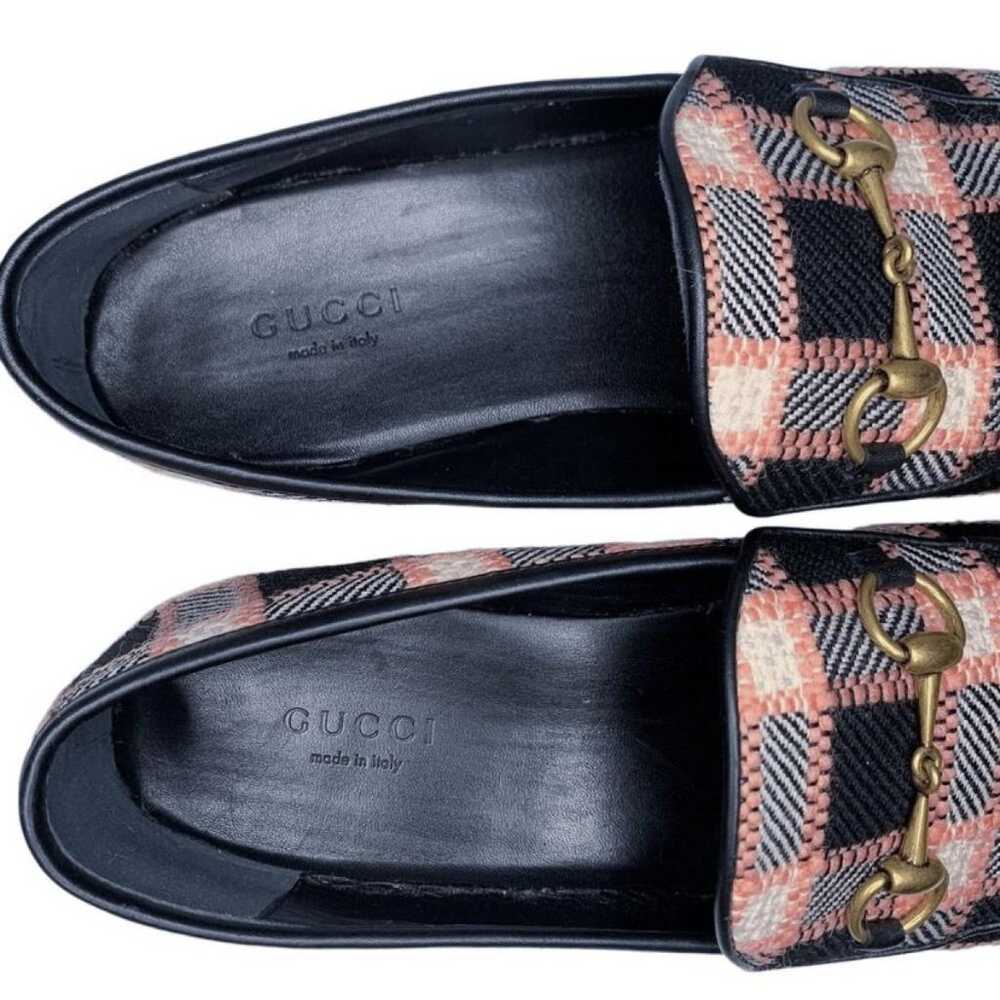 Gucci Princetown tweed flats - image 7