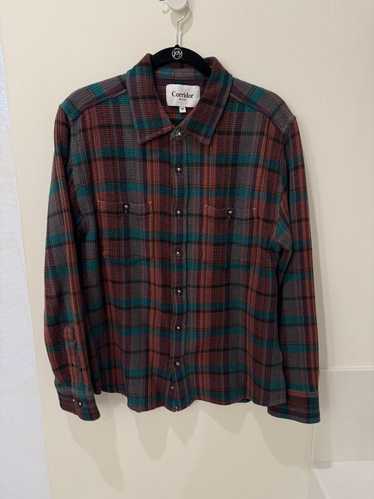 Corridor Corridor Madras Button Down Shirt Medium - image 1