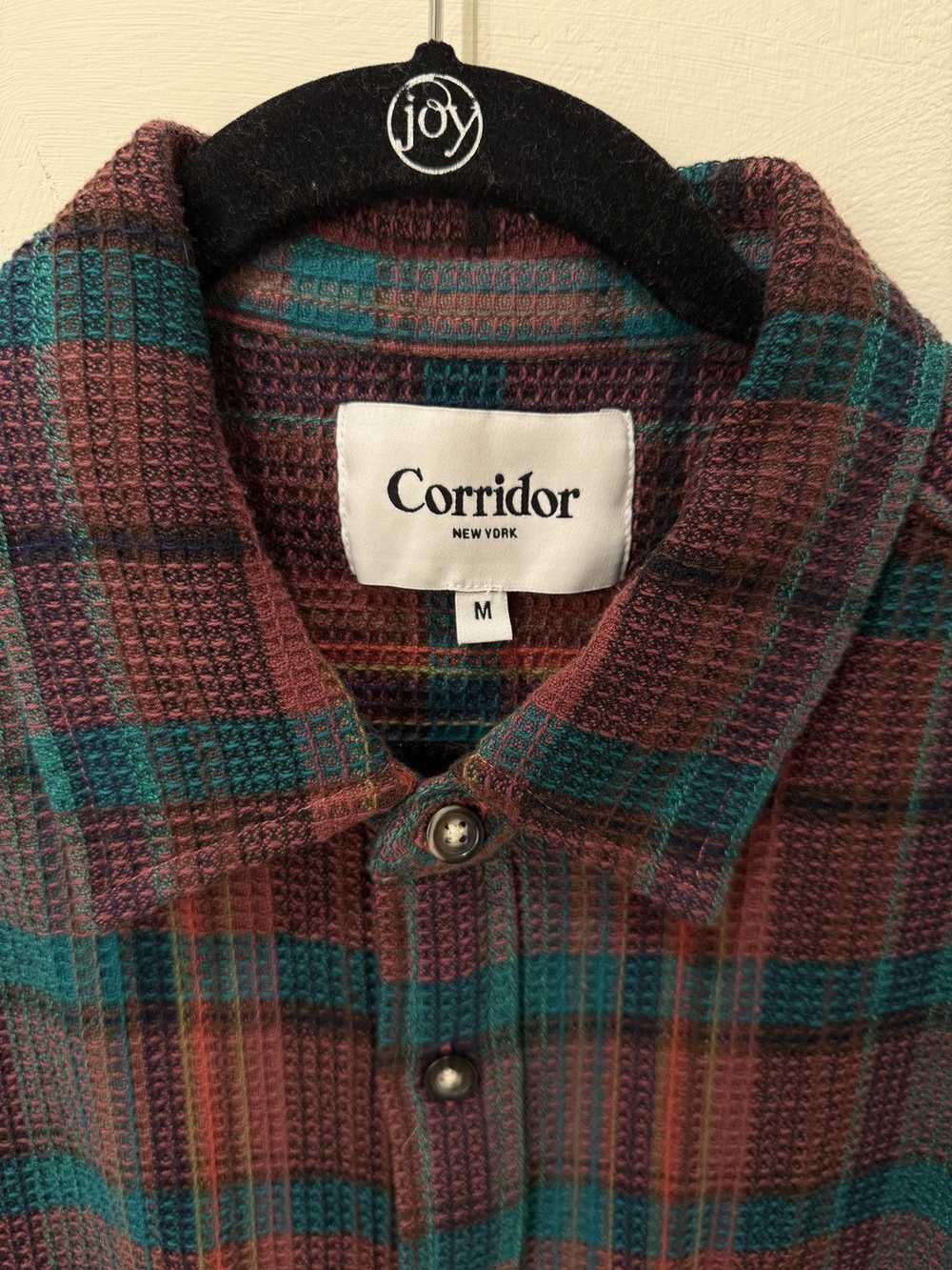 Corridor Corridor Madras Button Down Shirt Medium - image 2