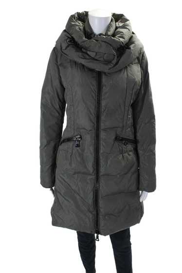 Moncler Women's Hood Long Sleeves Full Zip Puffer 