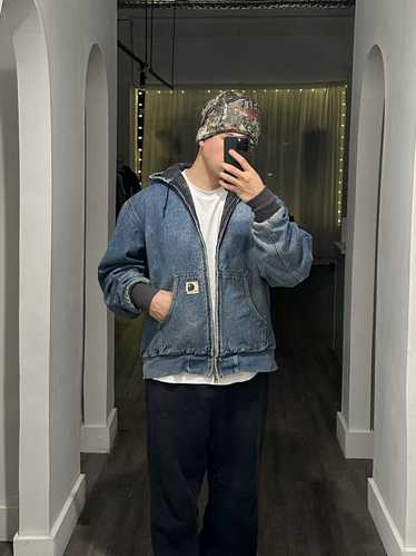 Carhartt × Vintage Vintage Blue Denim Carhartt Wor