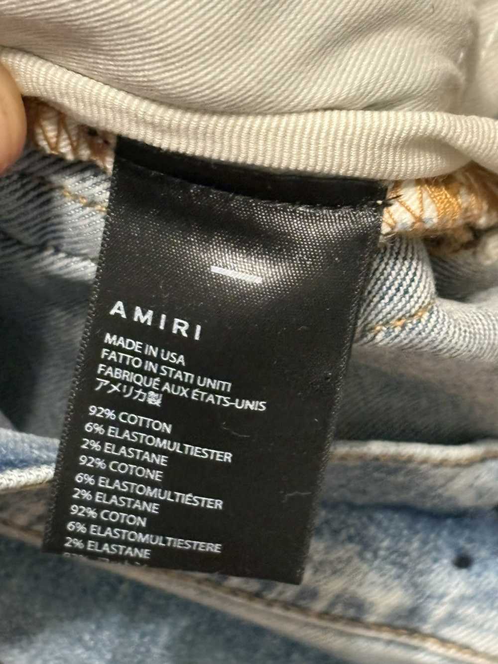 Amiri Amiri rainbow thrasher jeans - image 4