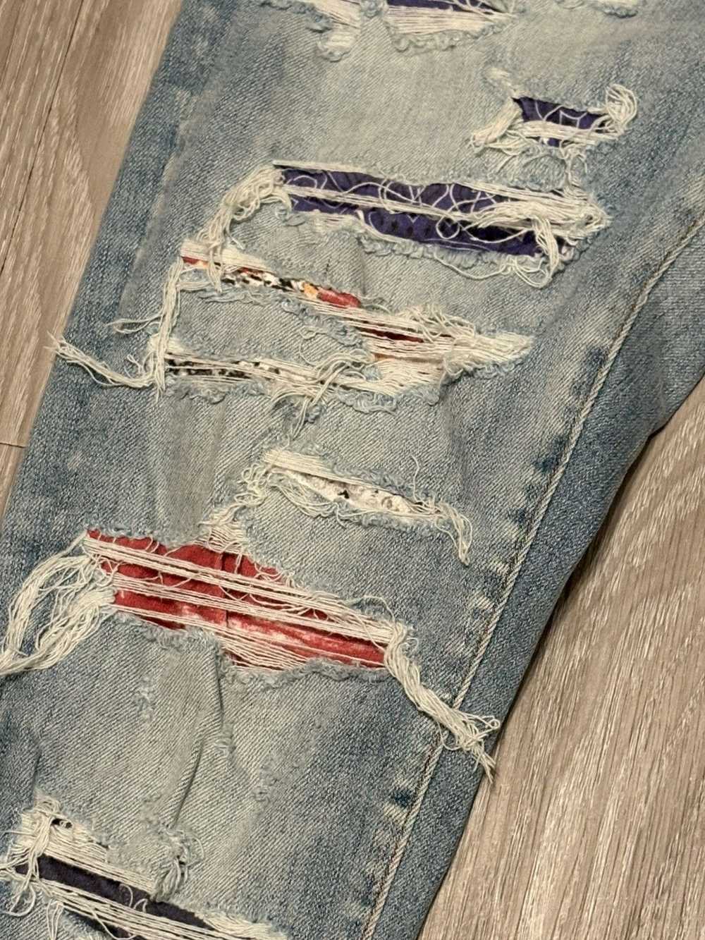 Amiri Amiri rainbow thrasher jeans - image 8