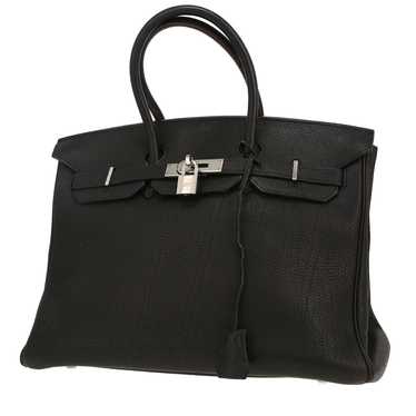 Hermès Birkin 35 cm handbag in black togo leather… - image 1