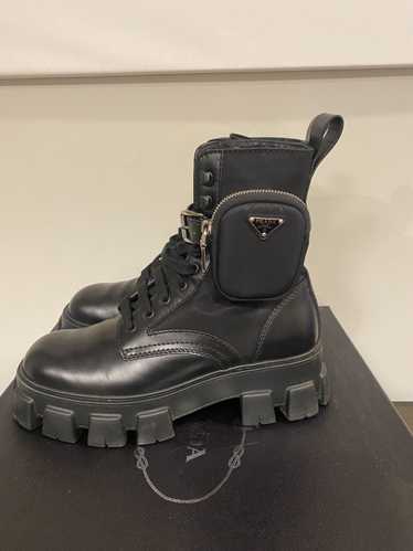 Prada Prada combat boot