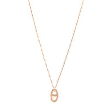 HERMES 18K Rose Gold PM Farandole Pendant Necklace - image 1