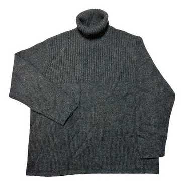トップス 90s OLD GAP Wool Sweater Vintage Gap Tennis Sweater Women's Large Off White Cable