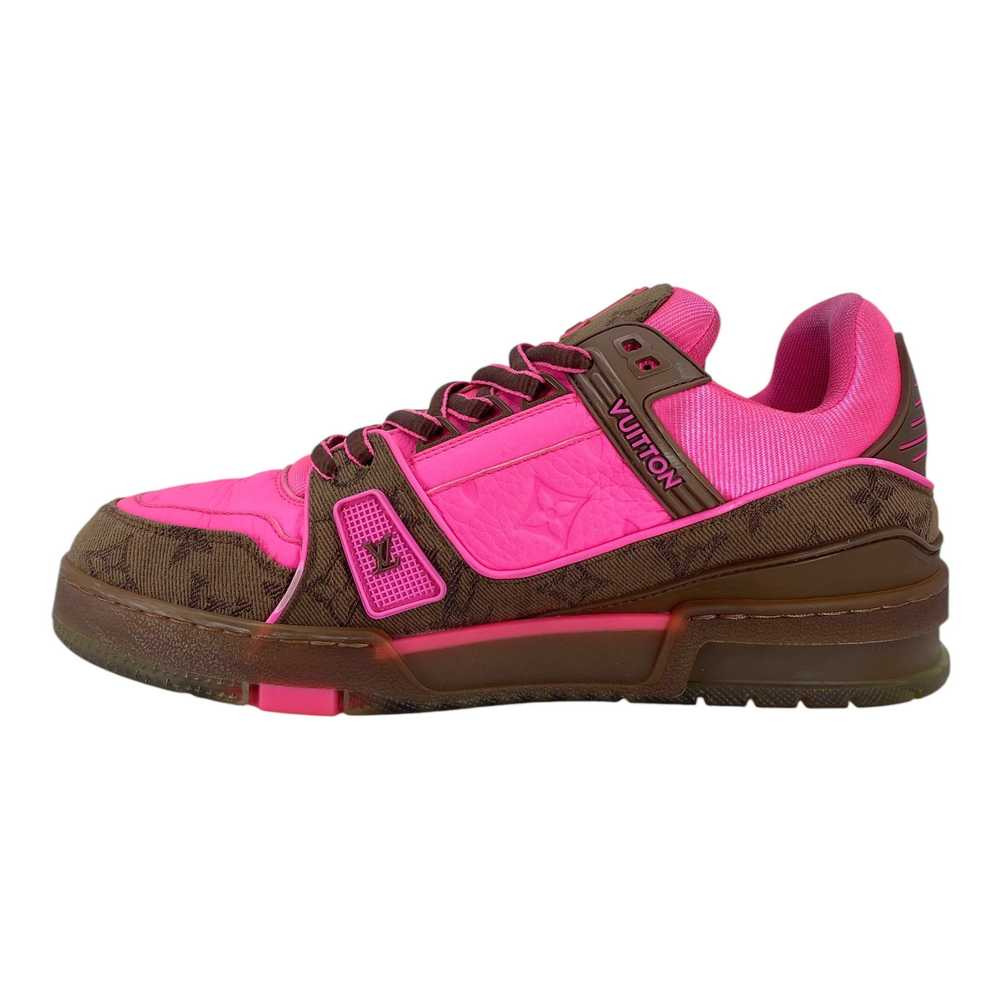 Louis Vuitton LV Trainer Low Brown Pink - image 3