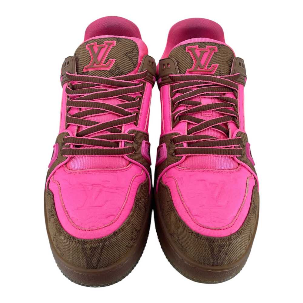 Louis Vuitton LV Trainer Low Brown Pink - image 5