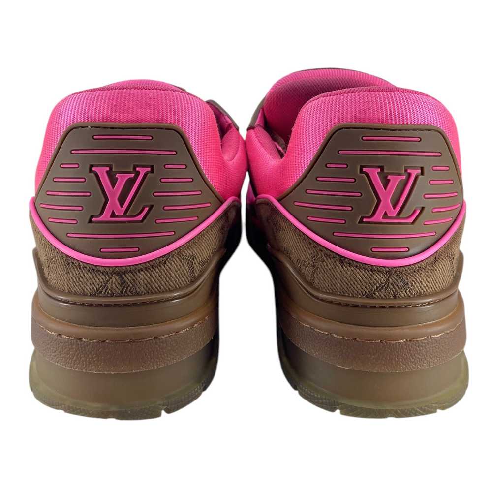 Louis Vuitton LV Trainer Low Brown Pink - image 6