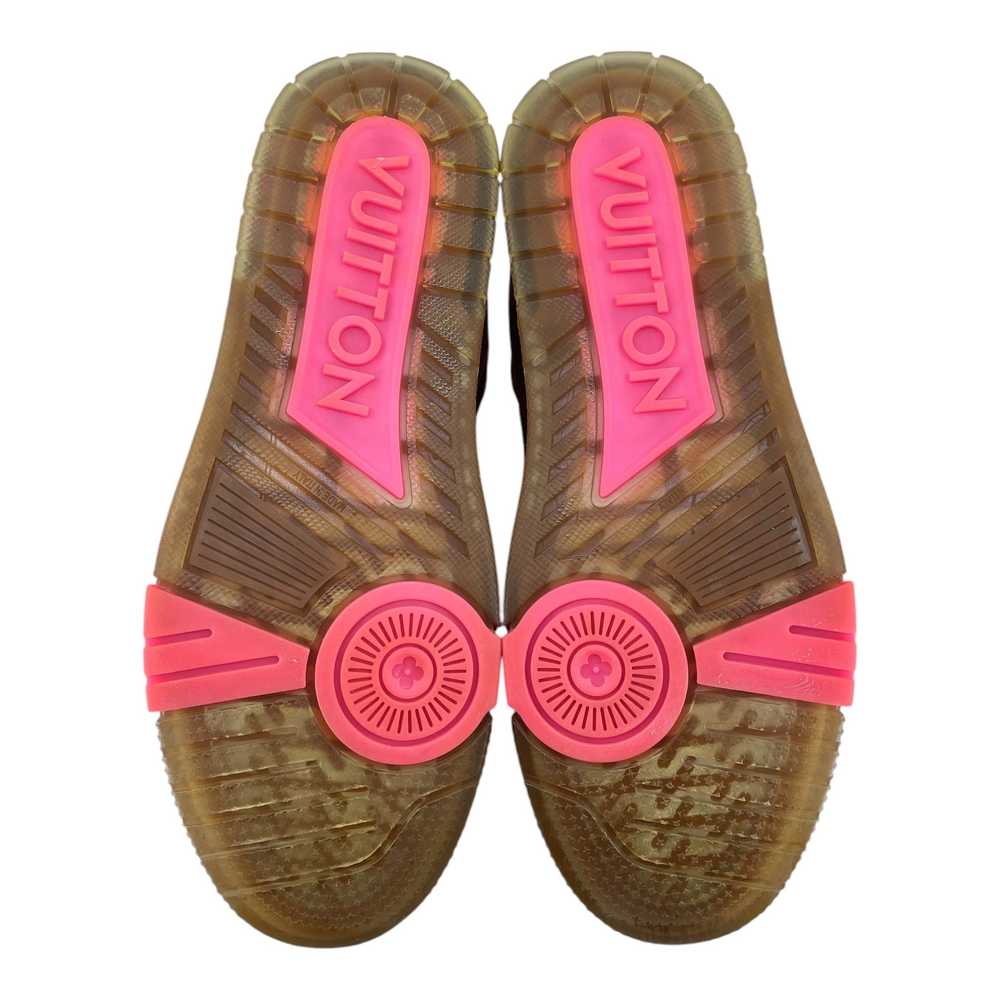 Louis Vuitton LV Trainer Low Brown Pink - image 7