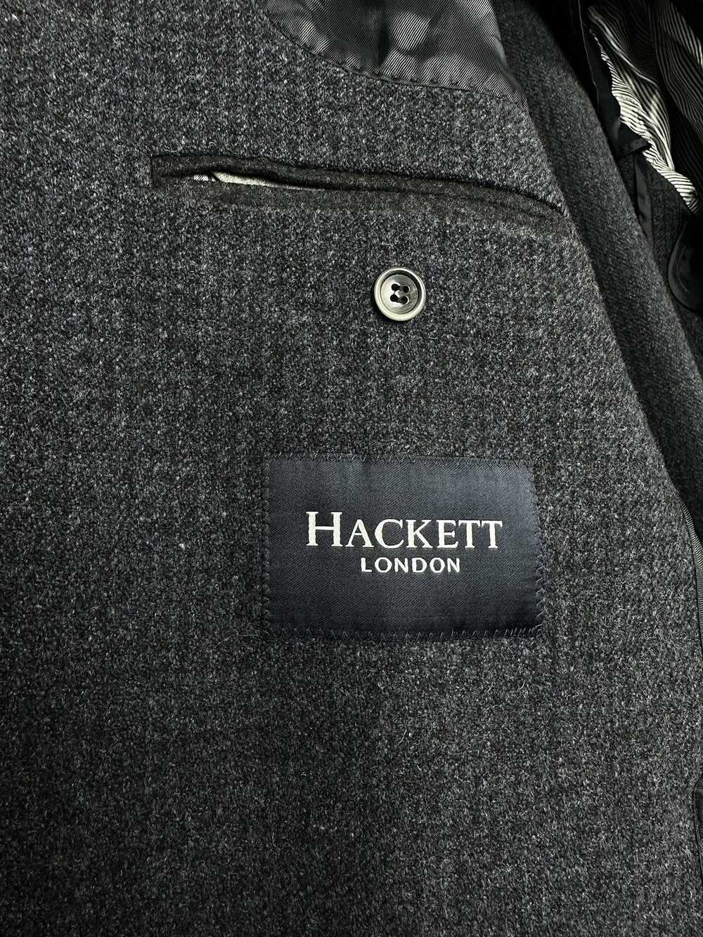 Hackett Hackett London Navy Boucle Wool Blazer - image 9