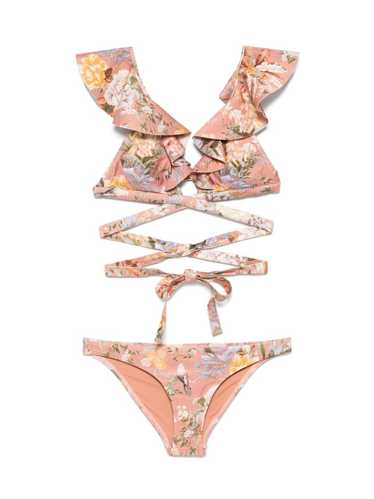 Zimmermann TALLOW PRINTED BIKINI SET