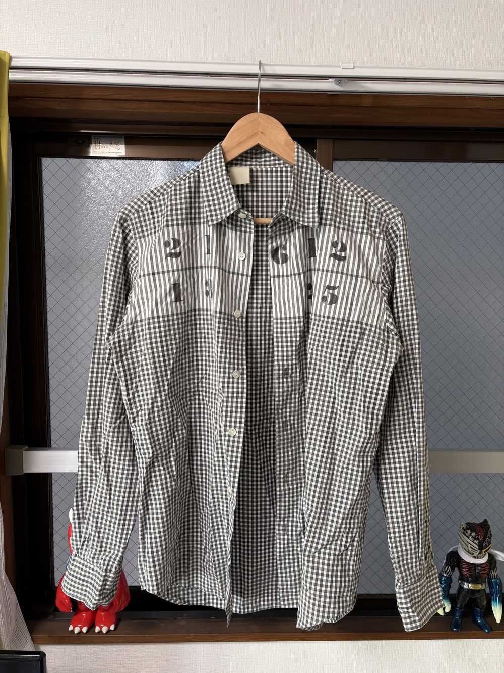 N. Hoolywood GINGHAM 'CONVICT' SHIRT - image 2