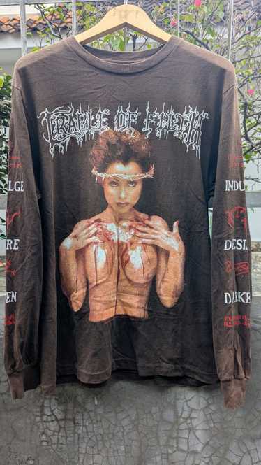 Band Tees × Rare × Vintage VINTAGE CRADLE OF FILTH