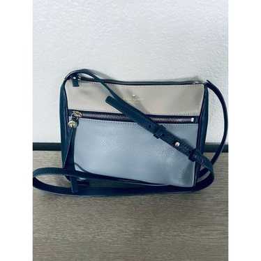 Kate Spade Blue Colorblock Crossbody Purse Bag