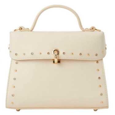 DIANA Studded Bijou Shoulder Bag Ivory - image 1