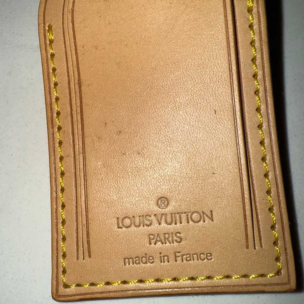 Louis Vuitton luggage tag (France) - image 2