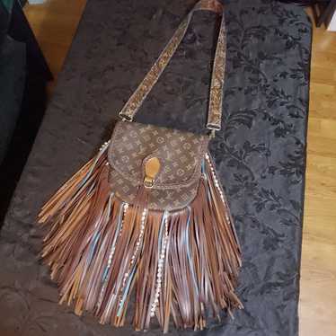 Fashion Designer fringed boho  crossbody