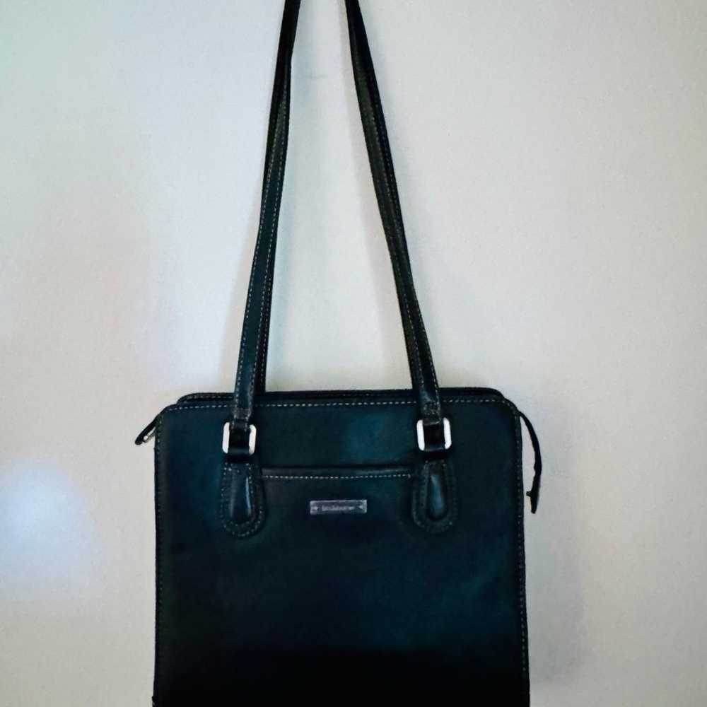 Vintage Liz Claiborne Black Purse/Bag - image 1