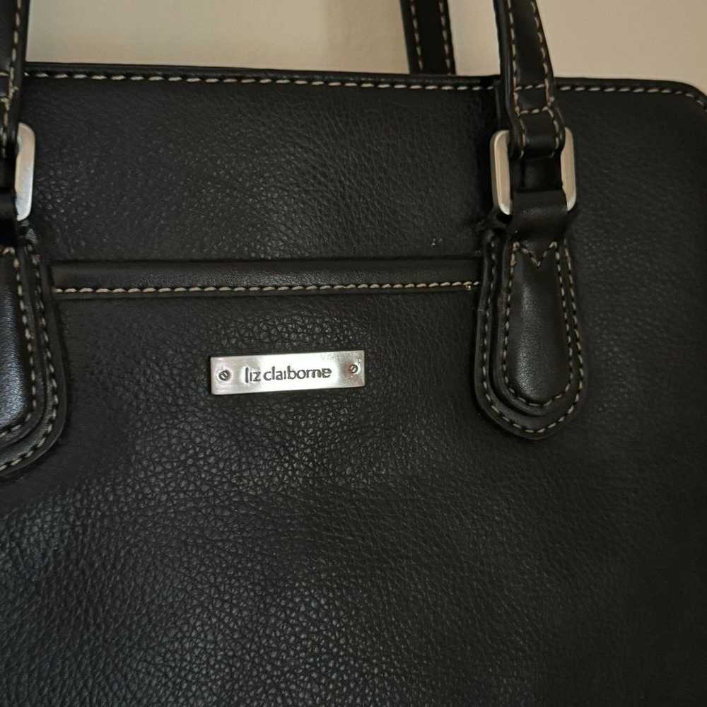 Vintage Liz Claiborne Black Purse/Bag - image 3