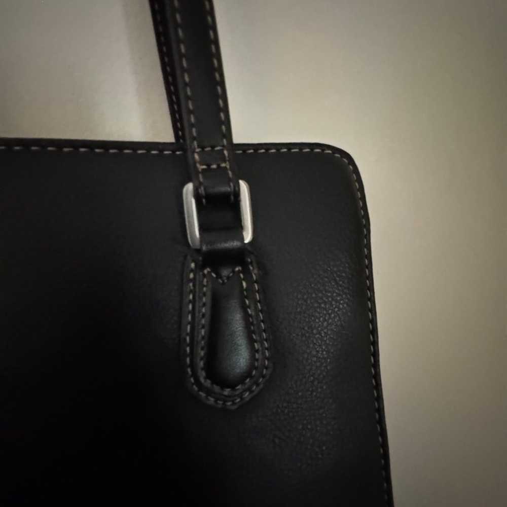 Vintage Liz Claiborne Black Purse/Bag - image 5