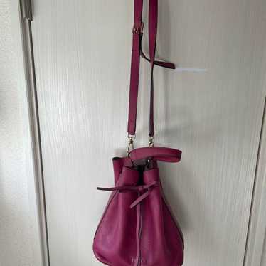 FURLA Pink Bucket Bag