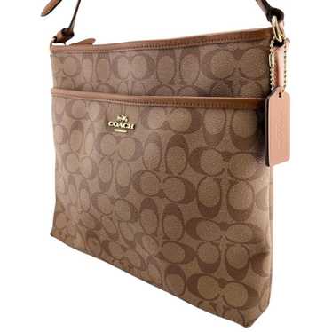 COACH Crossbody Brown Shoulder Signature