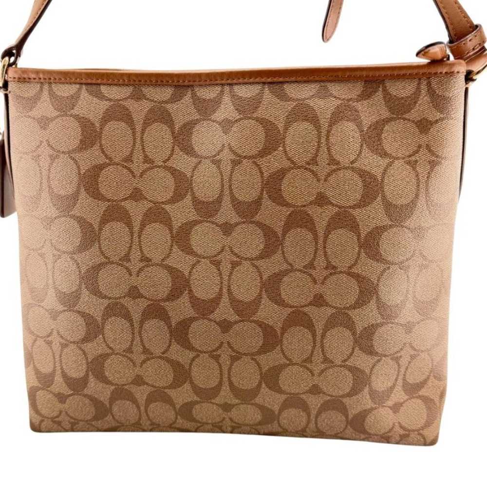 COACH Crossbody Brown Shoulder Signature - image 5