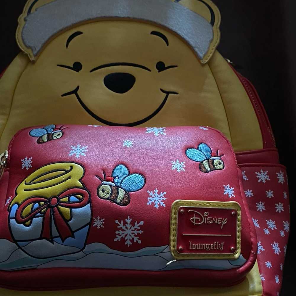 Loungefly Disney Santa Winnie the Pooh Cosplay Mi… - image 2