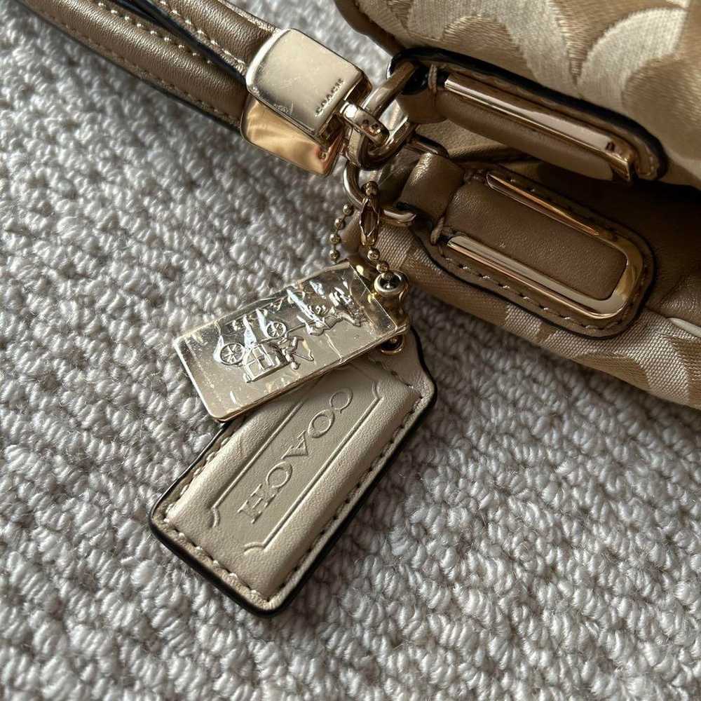 COACH Beige Shoulder Bag - image 2