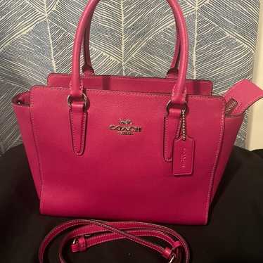 Pink Coach Hand Bag and Crossbody