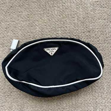 PRADA Black Nylon Pouch