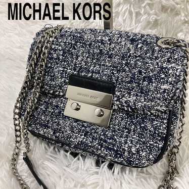 Michael Kors Tweed Chain Shoulder Bag Shoulder Sli