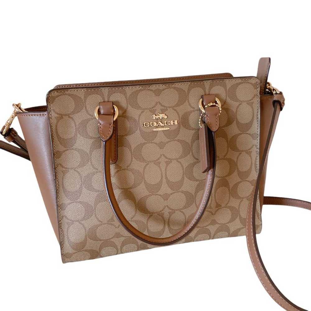 [COACH] Coach Tote Bag Shoulder Bag Signature Exc… - image 2