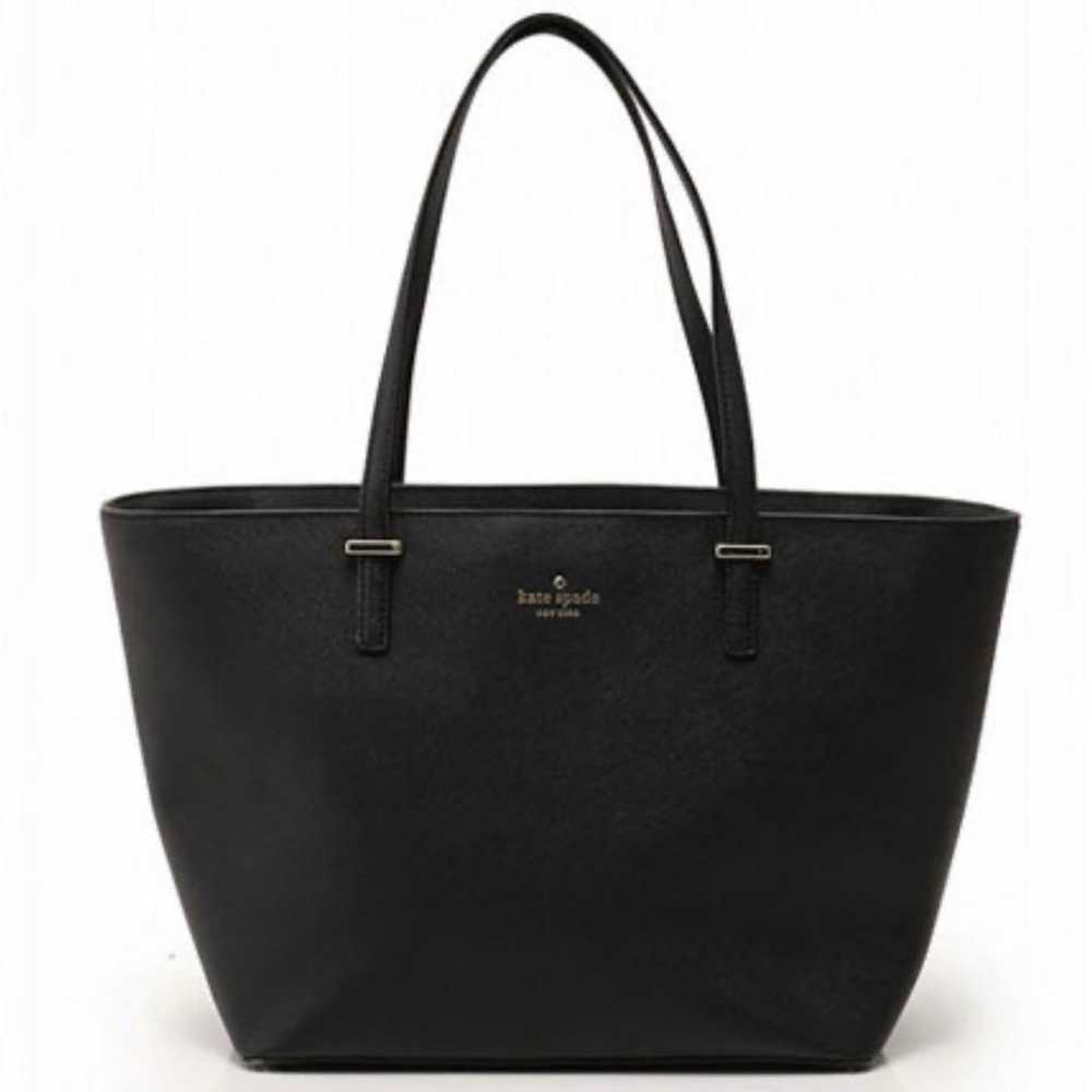 kate spade black tote bag for commuting - image 1