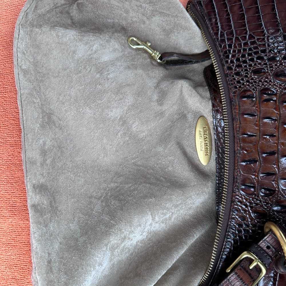 Brahmin shoulder bag in good used condition - image 10