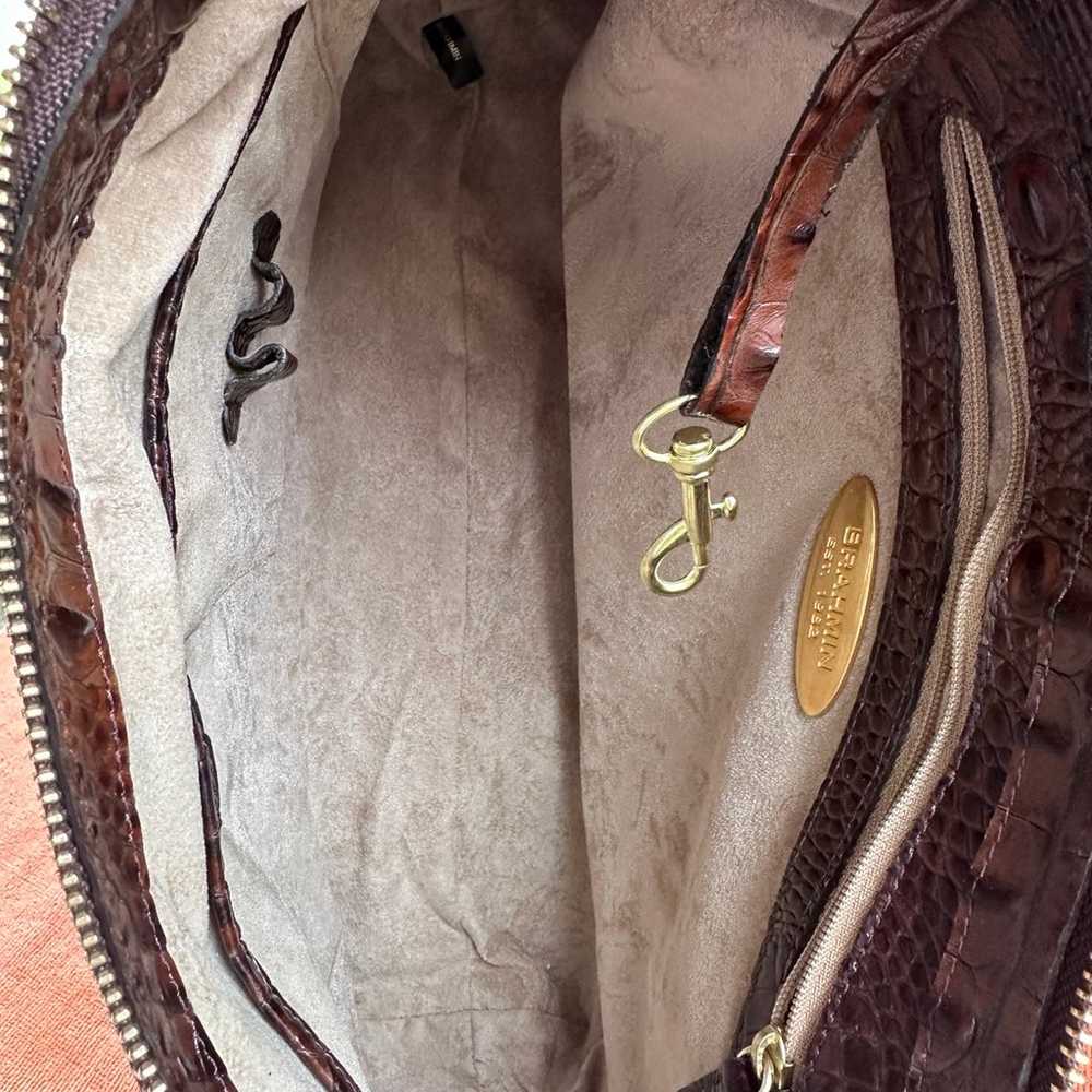 Brahmin shoulder bag in good used condition - image 9