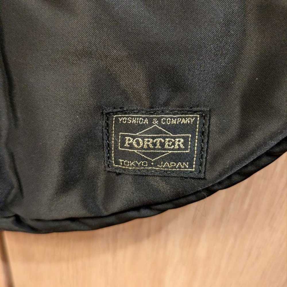 PORTER Tanker Black Shoulder Bag Oval - image 2