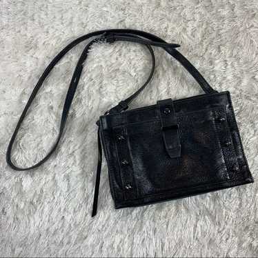 Botkier Black Warren Crossbody Bag Leather