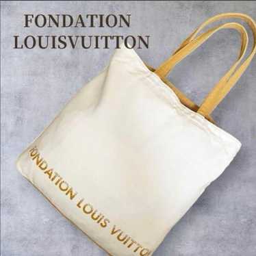 LOUIS VUITTON Fondation Canvas Tote Bag