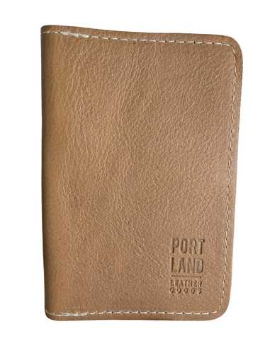 Portland Leather Modern Passport Holder in Shortb… - image 1