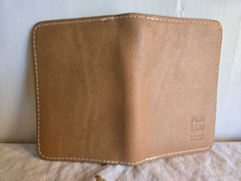 Portland Leather Modern Passport Holder in Shortb… - image 3