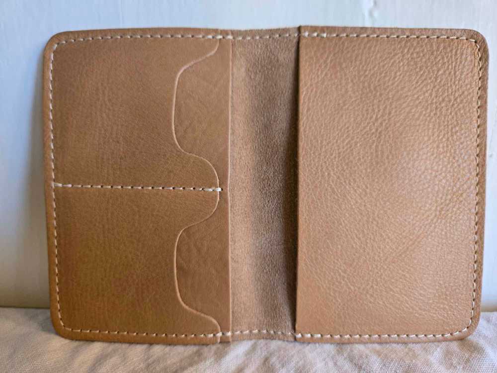 Portland Leather Modern Passport Holder in Shortb… - image 4