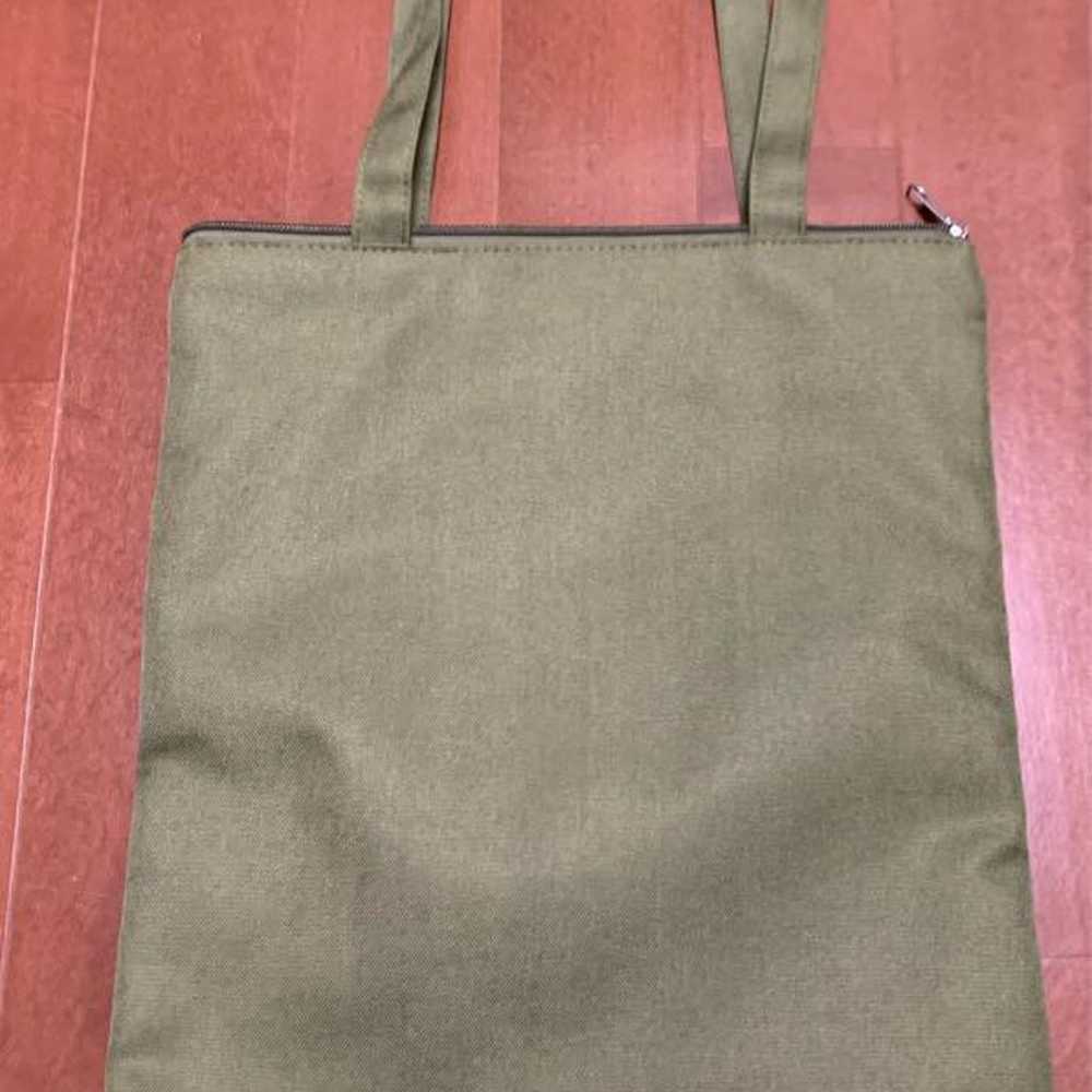 HANRO Olive Green Tote Bag - image 1